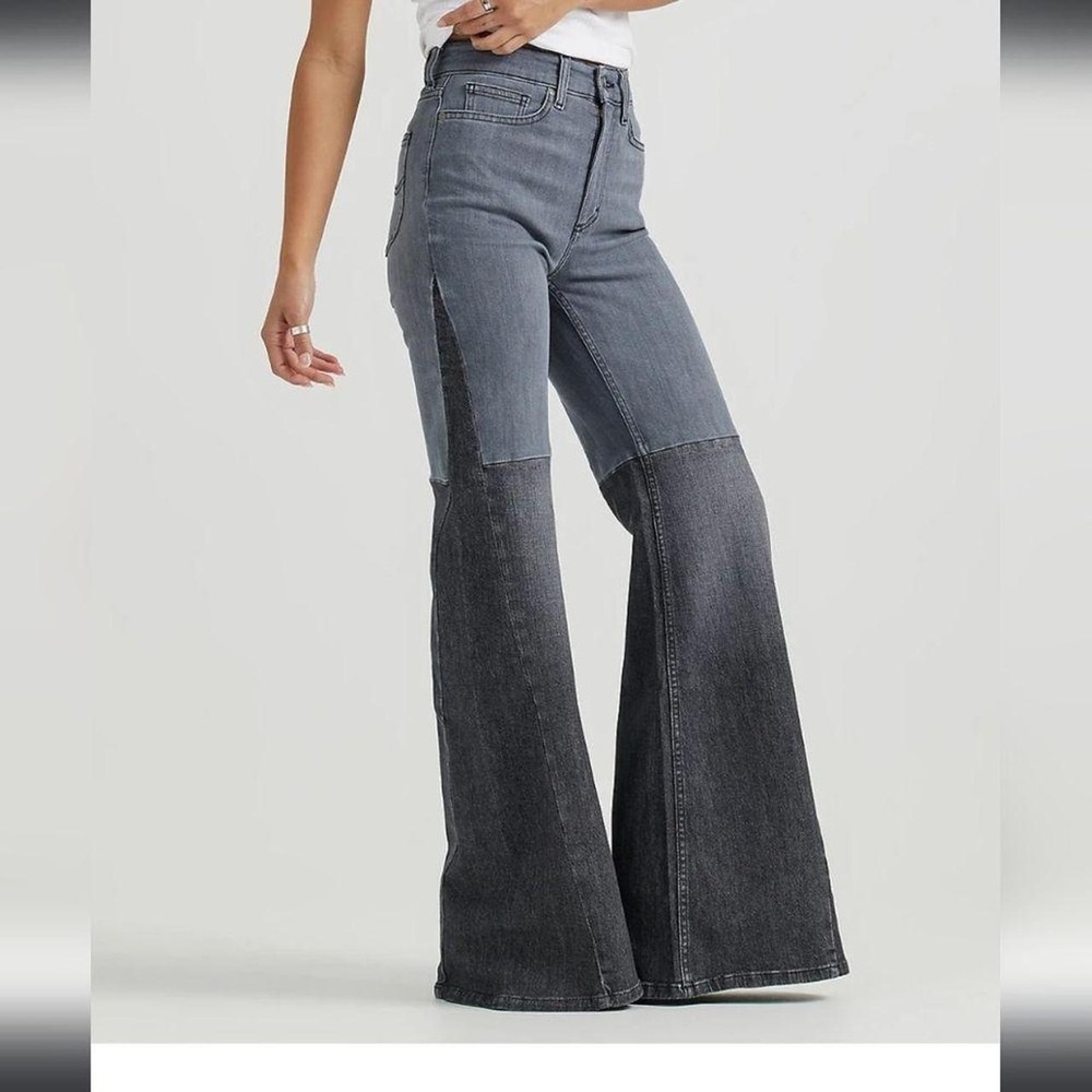 Lee Women's Flare & Wide Leg Jeans - Gray